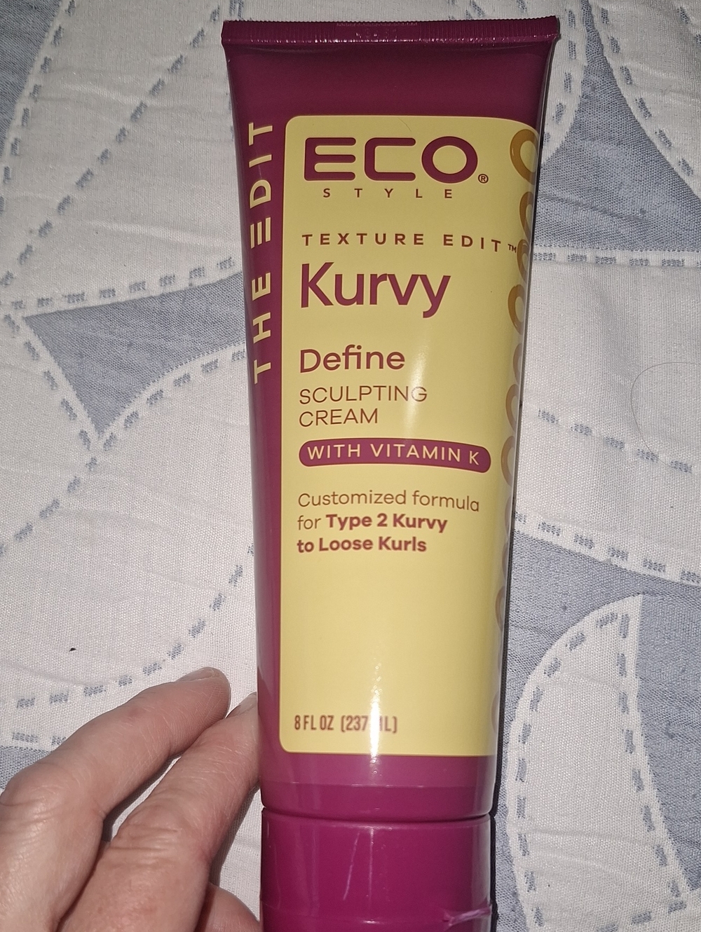 ECO Style Kurvy Define Sculpting Cream - Maroon & Cream